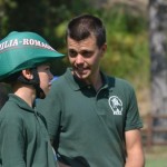 Tommaso Di paolo con un allievo della Rondinella